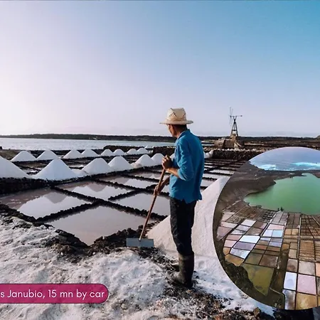 빌라 Exclusive In Authentic Village Of - Calm Neighborhood -game And Bar - Charcoal Grill - Heated Pool - 10 Mn Wineries And Timanfaya