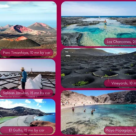 Exclusive In Authentic Village Of Yaiza - 12 To 16 Guests - 6 King Bedrooms - 5 Bathrooms - Game And Bar - Dining For 16 - Heated Pool -close To Beaches & Wineries * Yaiza (Lanzarote)