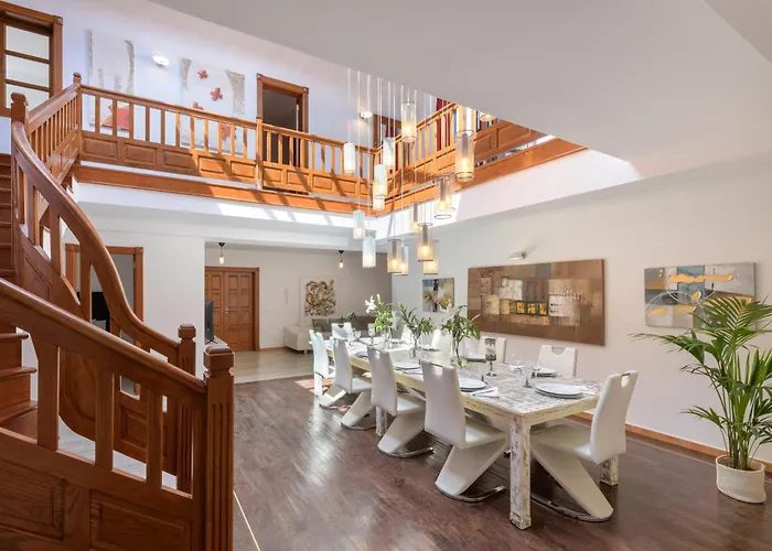 Villa Spacious Private Up To 16 - Casa Quintero - Volcano, Timanfaya Park, Bodega & South Beaches - Heated Pool - Game - Charcoal Grill Yaiza (Lanzarote)