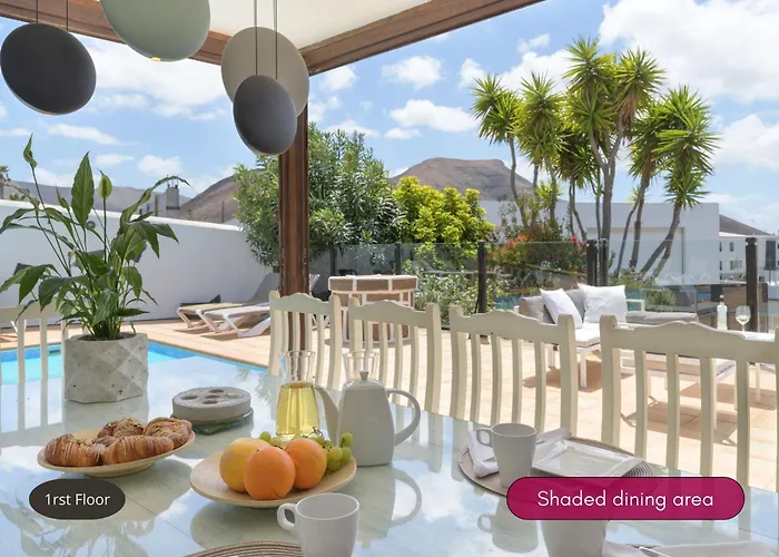 Spacious Private Up To 16 - Casa Quintero - Volcano, Timanfaya Park, Bodega & South Beaches - Heated Pool - Game - Charcoal Grill Villa Yaiza (Lanzarote)